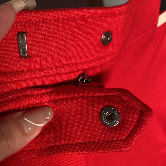 GUCCI
Girls Flare Trousers in Red - Picture 8 of 9